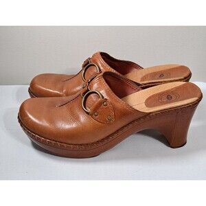 Nurture Brown Clogs Mules Women's Size 11 M